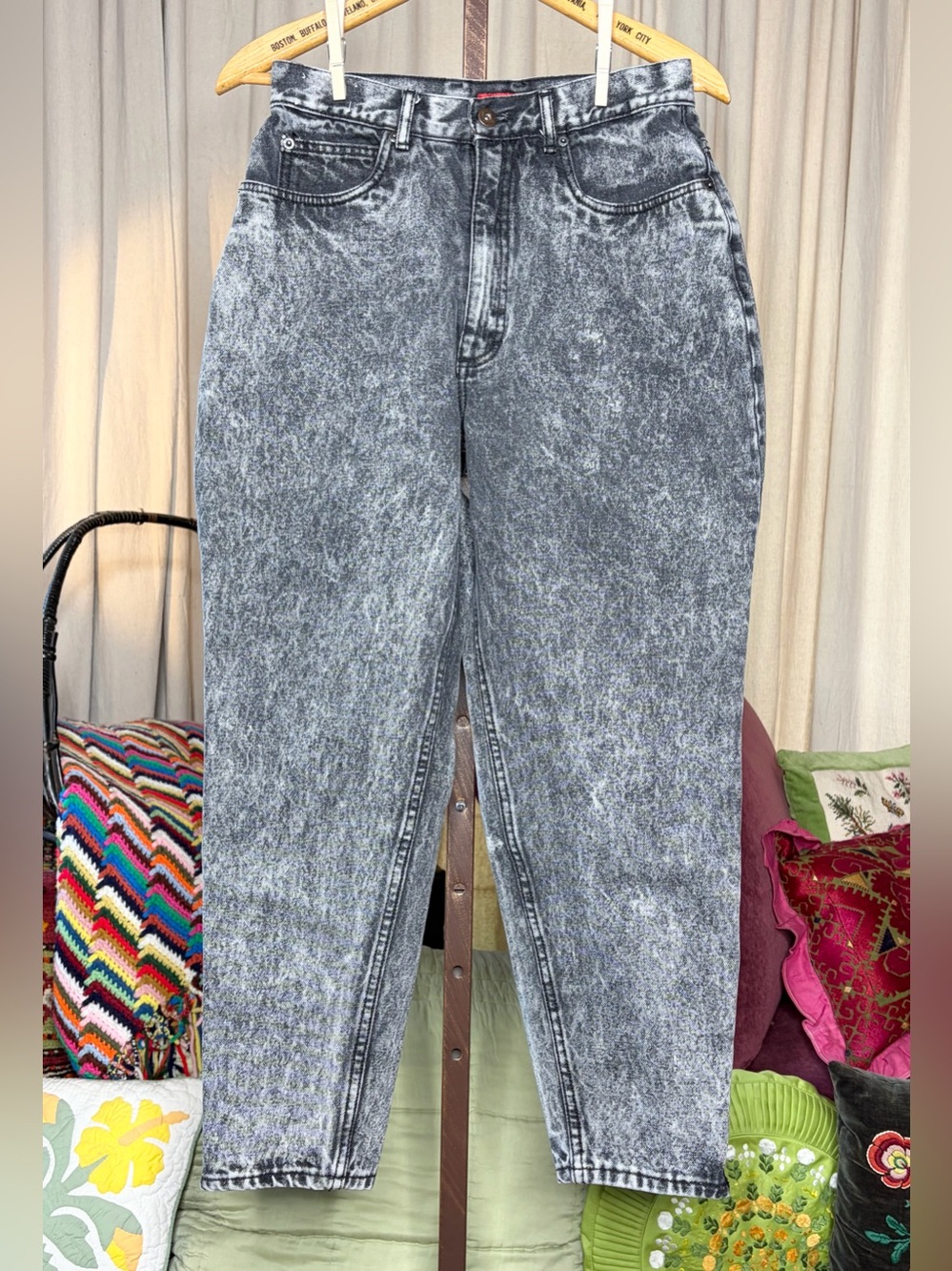80s BonJour High Waist Zip Ankle Jeans